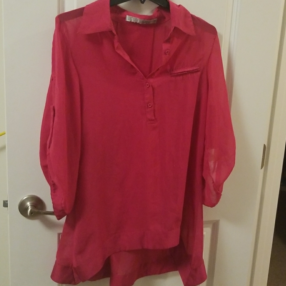 Mozilla Pink shirt